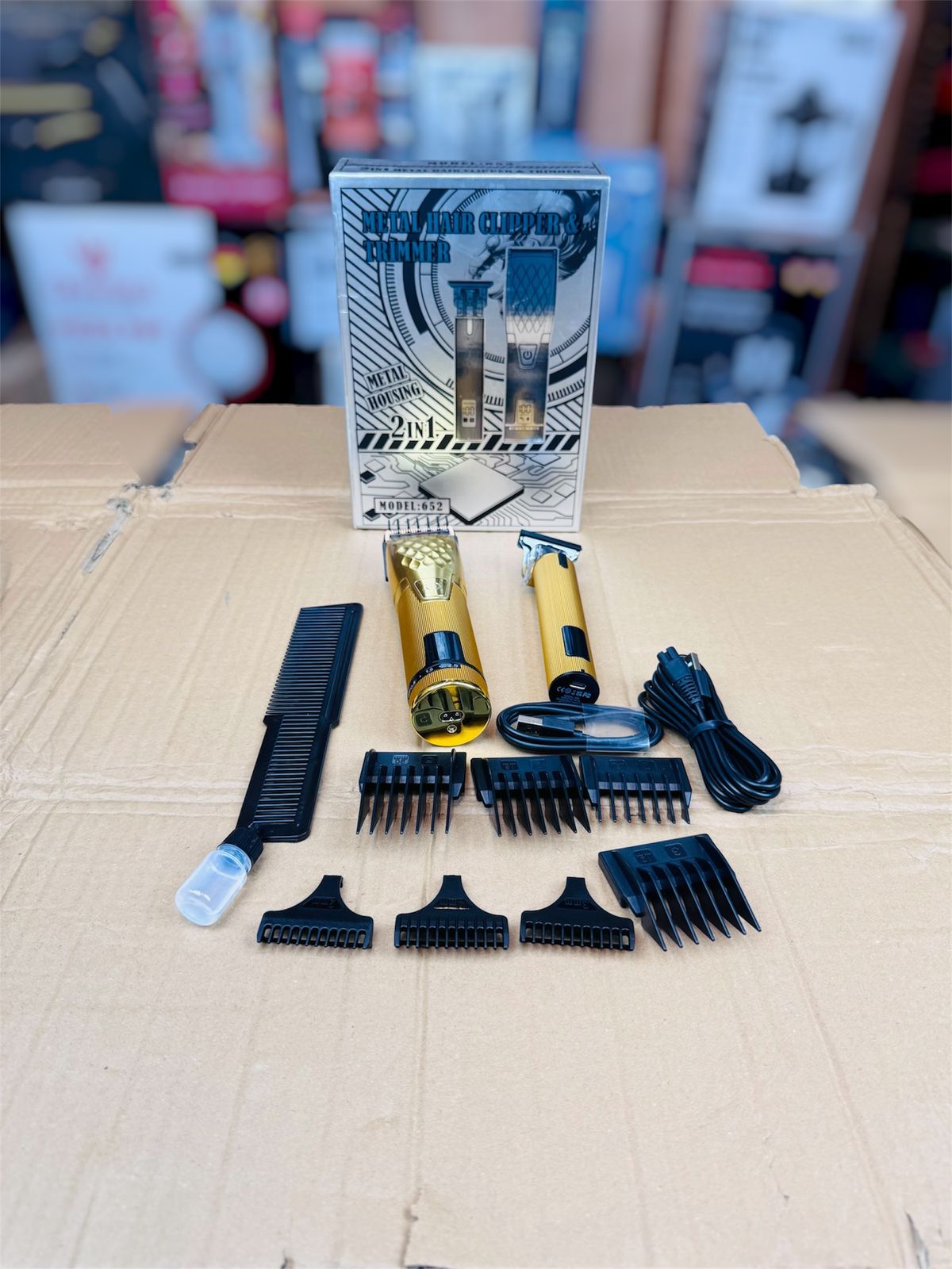 METAL 2-in-1 Hair Clipper & Trimmer M652