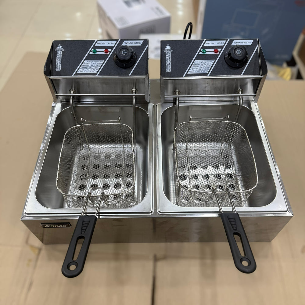 Avinas 6.8L+6.8L Deep Fryer AV-668y