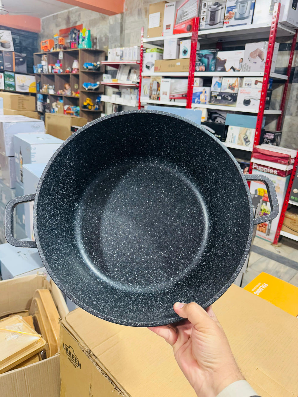 Uakeen Germany Induction Die-Cast Granite Casserole VK-20