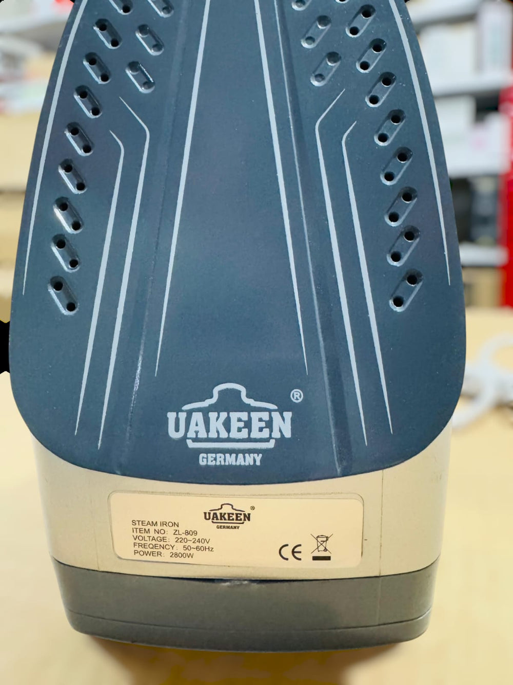 Uakeen Digital Steam Iron ZL-809