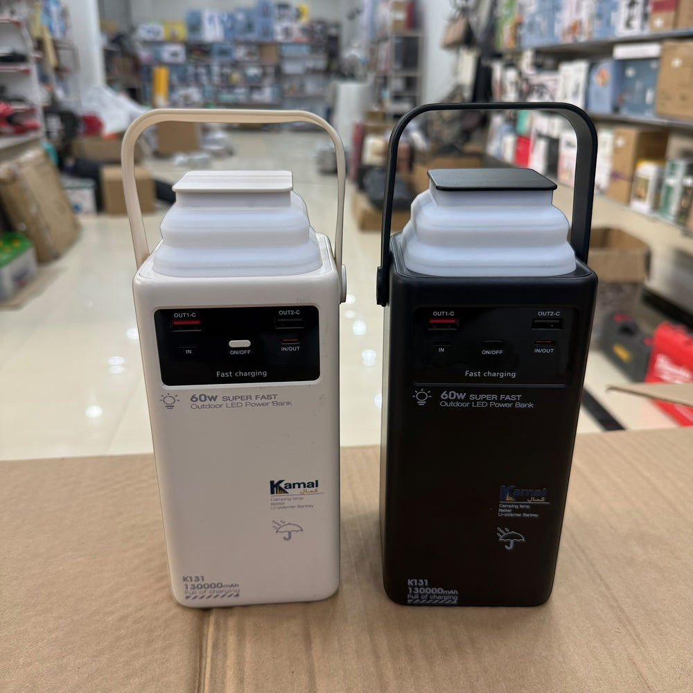 Foldable LED Quick Charge Power Banks