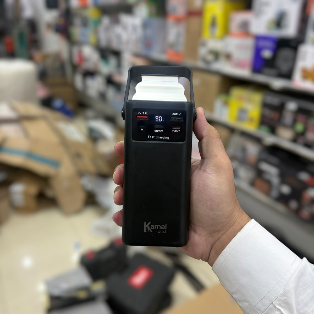 Foldable LED Quick Charge Power Banks