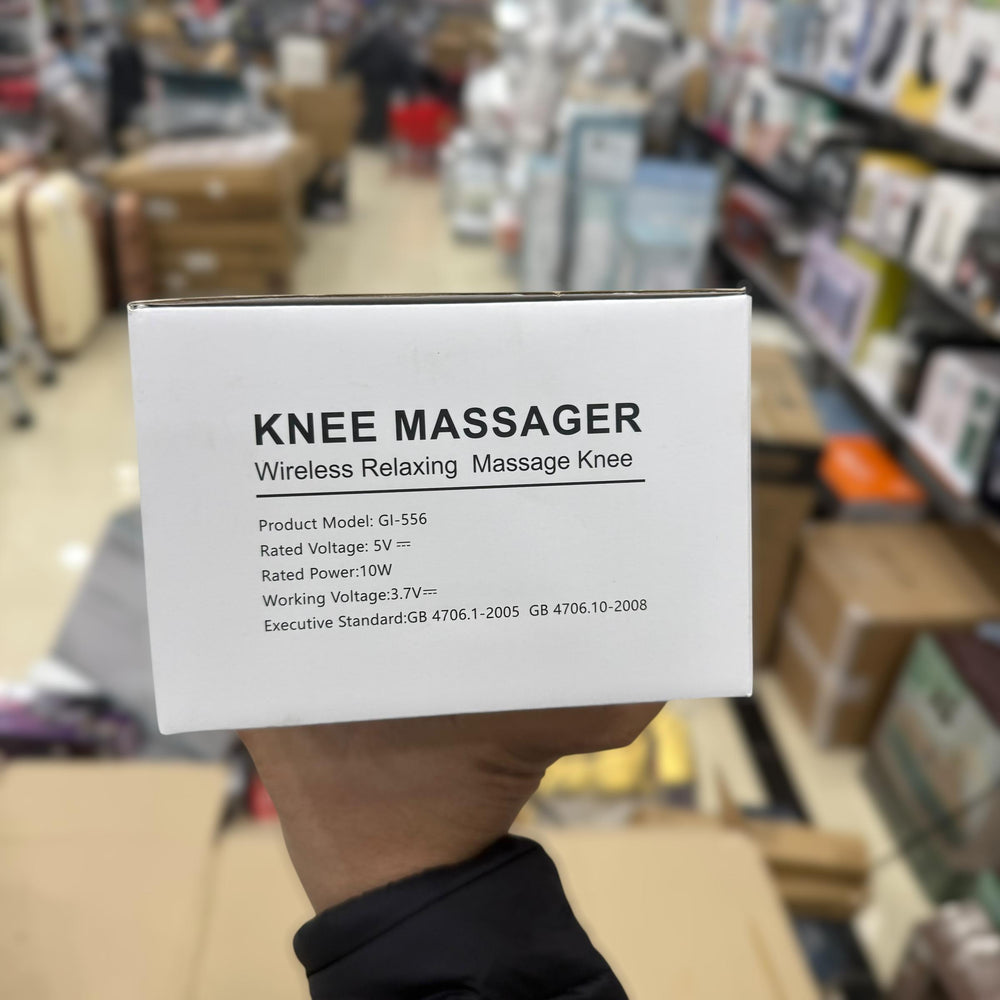 Rechargeable Knee Massager, with Heating and Vibration Large LED Screen
