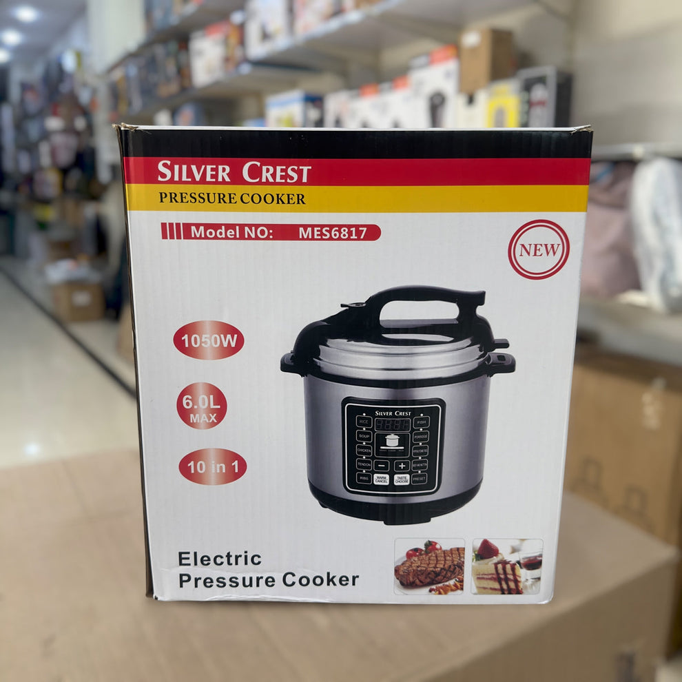 Silver Crest Digital Electric Pressure Cooker 6817