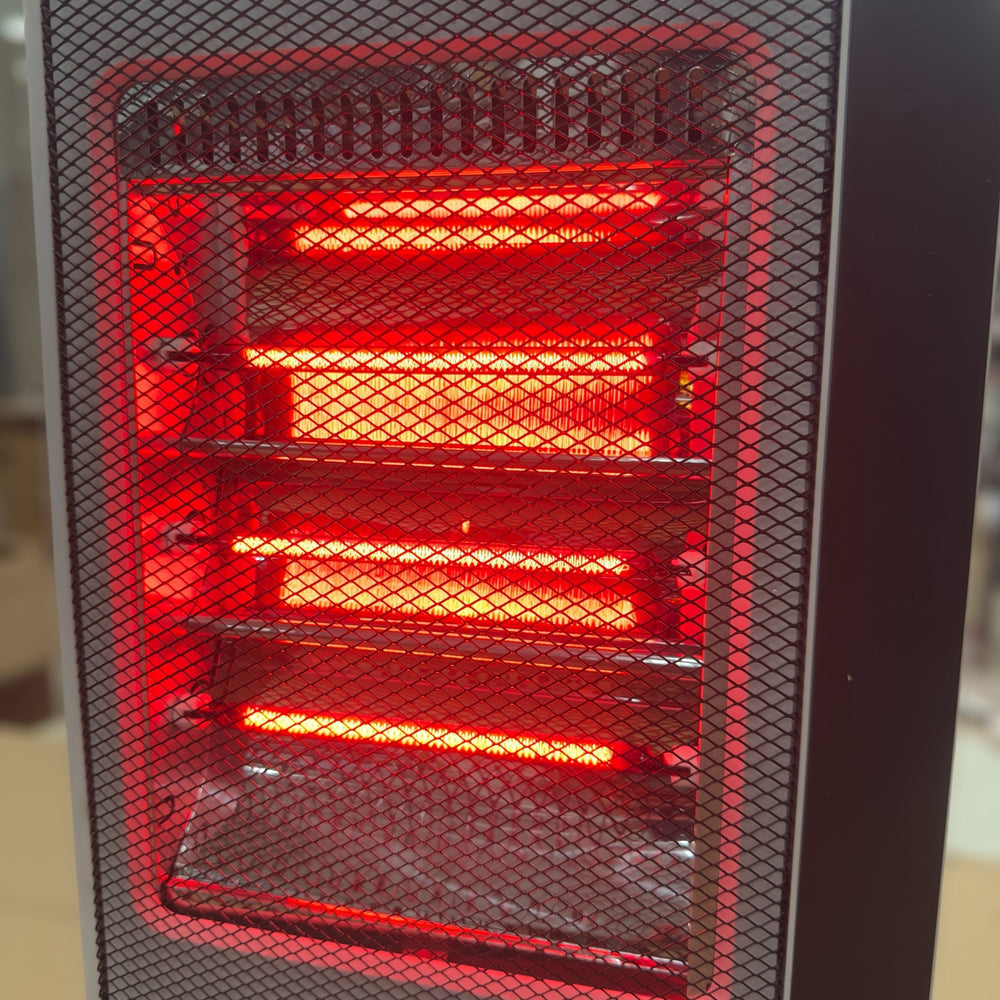 Geepas Ecowarm Red Halogen Heater 28511