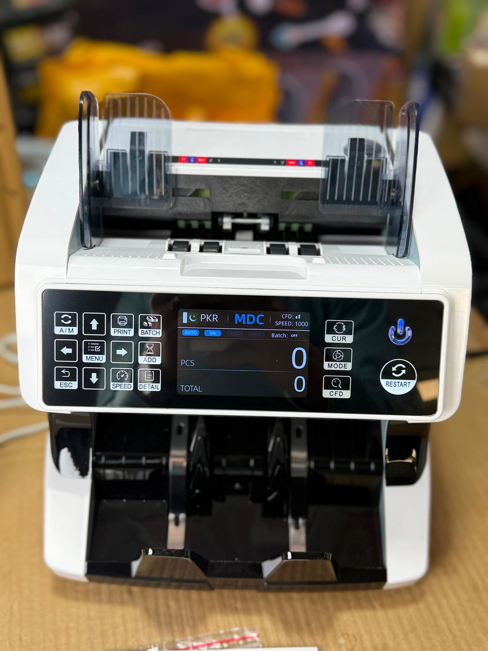 Multi-Currency Value Counting Machine EQ-920