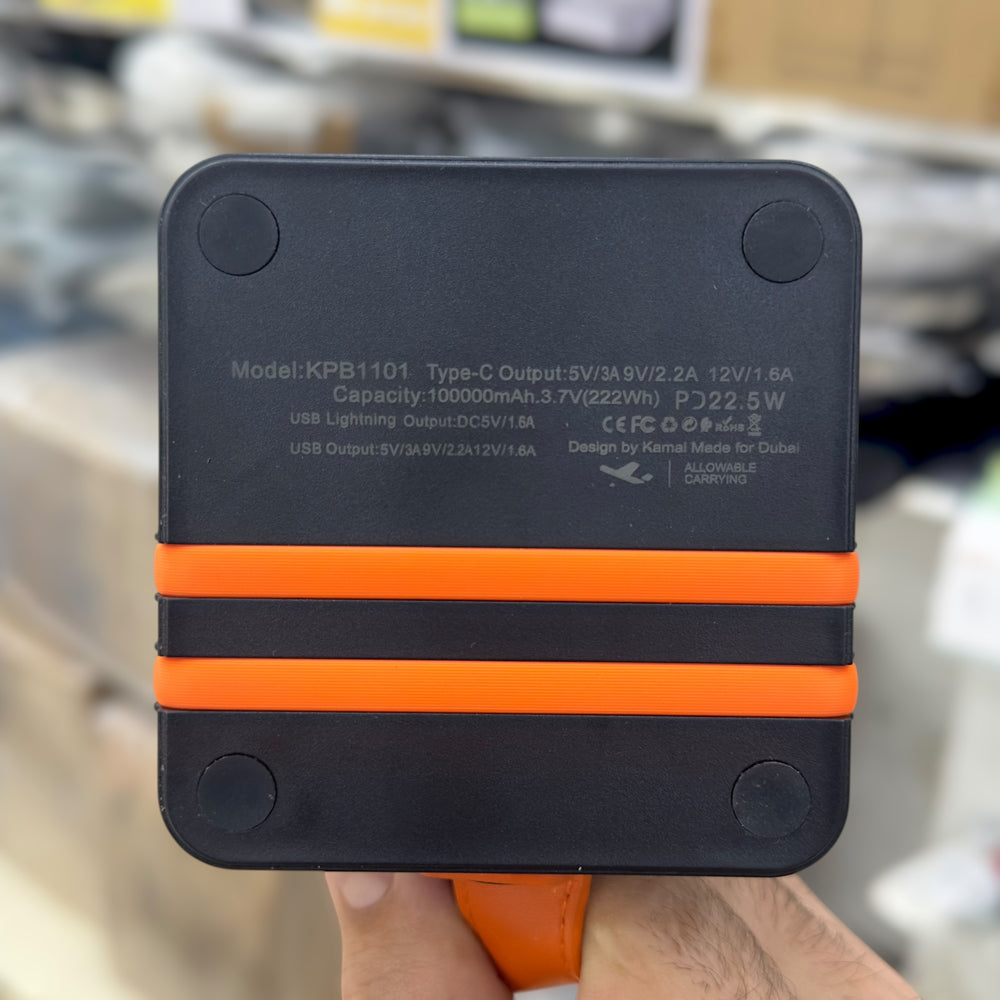 100000mAH Ghauri Camping Power Bank KPB1101
