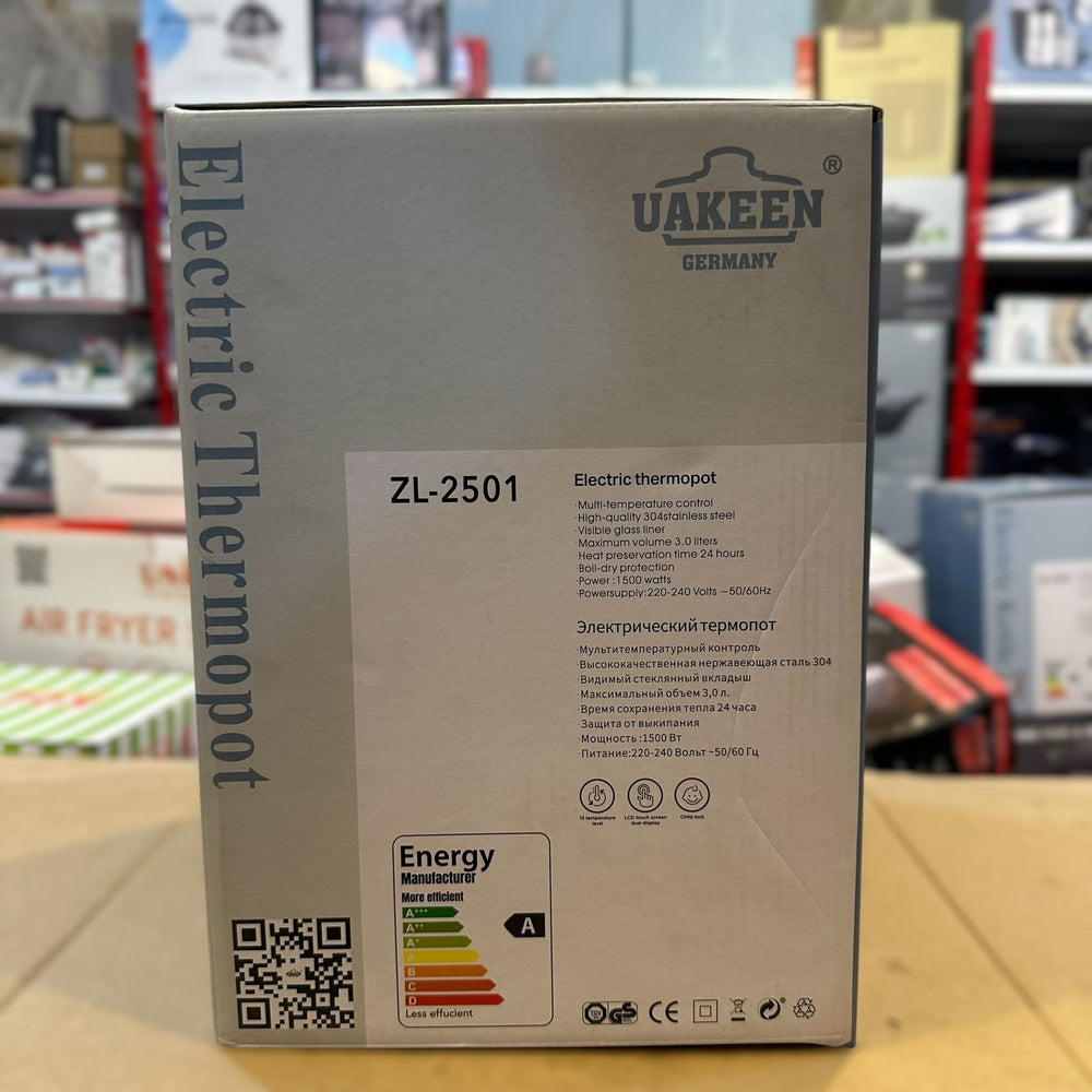Uakeen Germany Digital Electric Thermopot ZL-2501