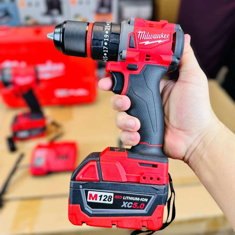 milwaukee 2 in 1 drill & impact set