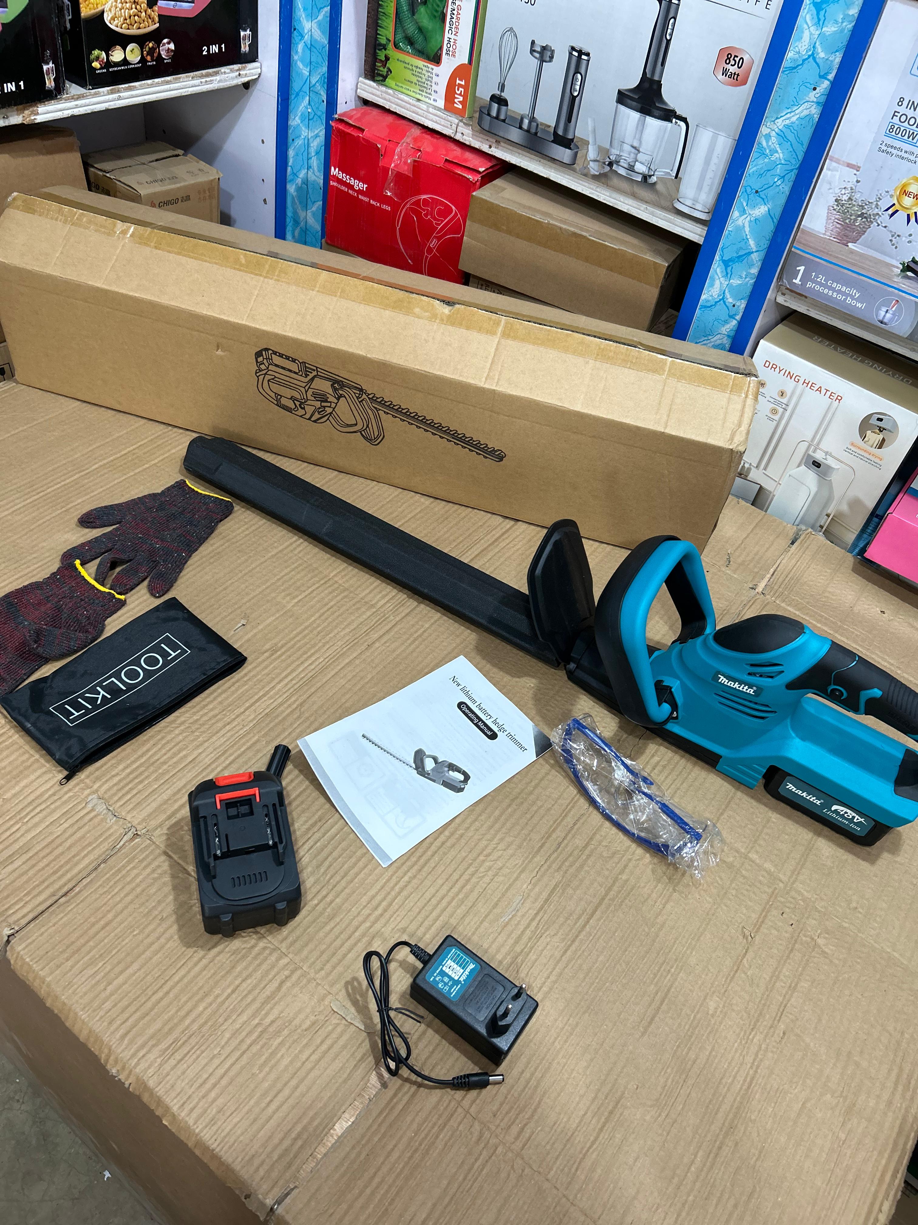 48V Hedge Trimmer – Cordless Electric Garden Cutter