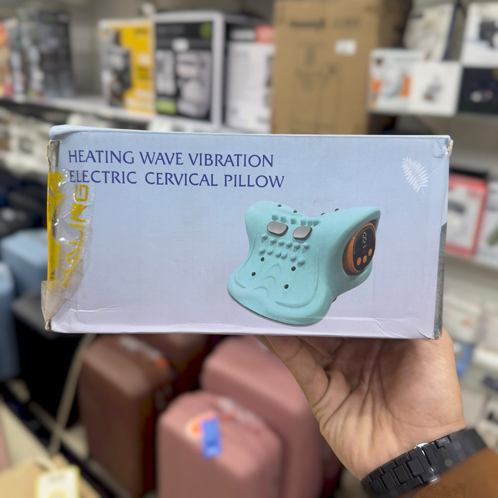 Heating Wave Vibration Electric Cervical Pillow