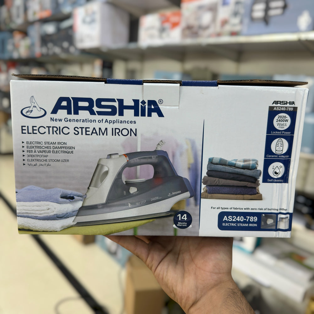 Arshia 2400W Steam Iron AS240-789