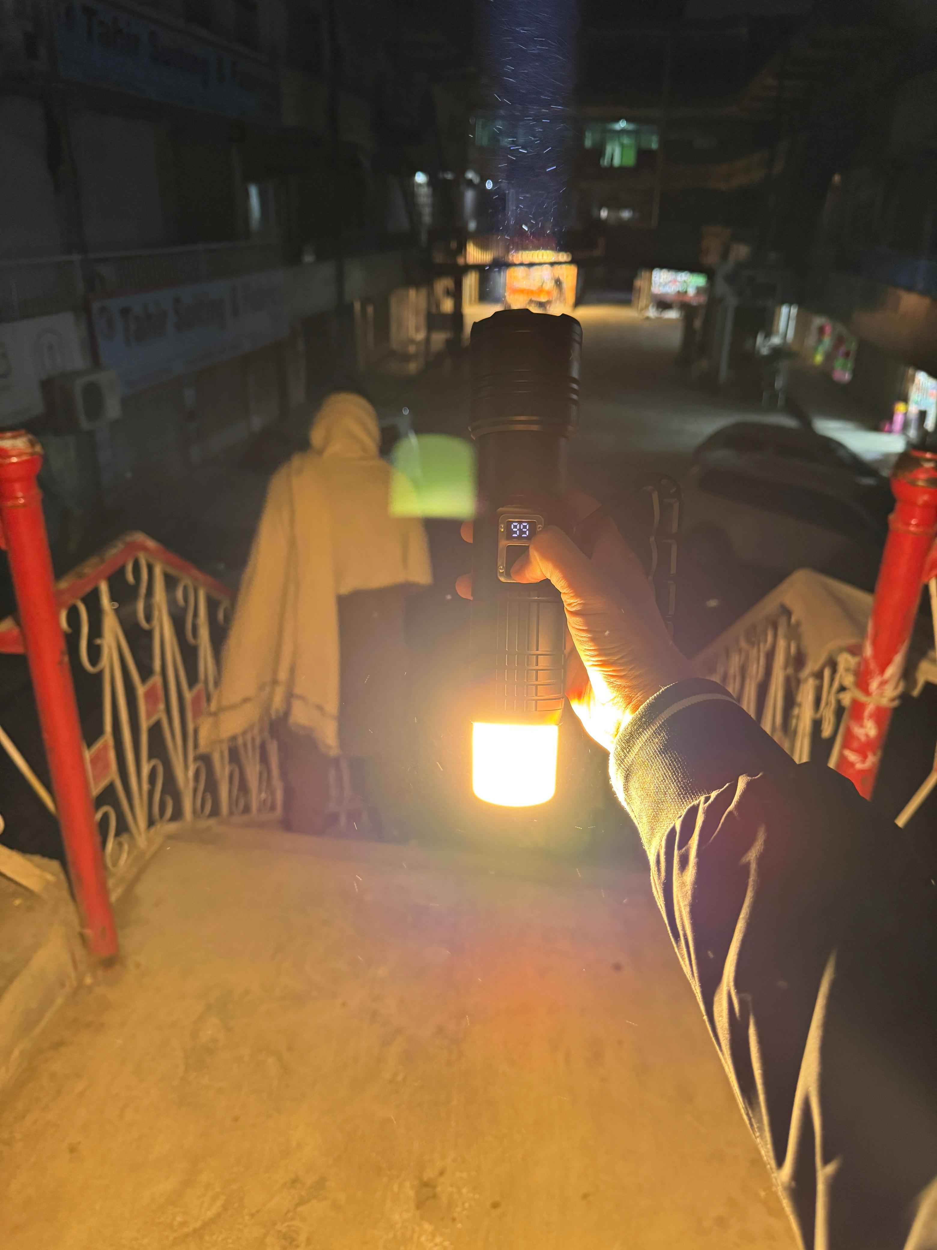 Multiple Functions Haggai Torch | Rechargeable LED Flashlight with Multi-Use Features