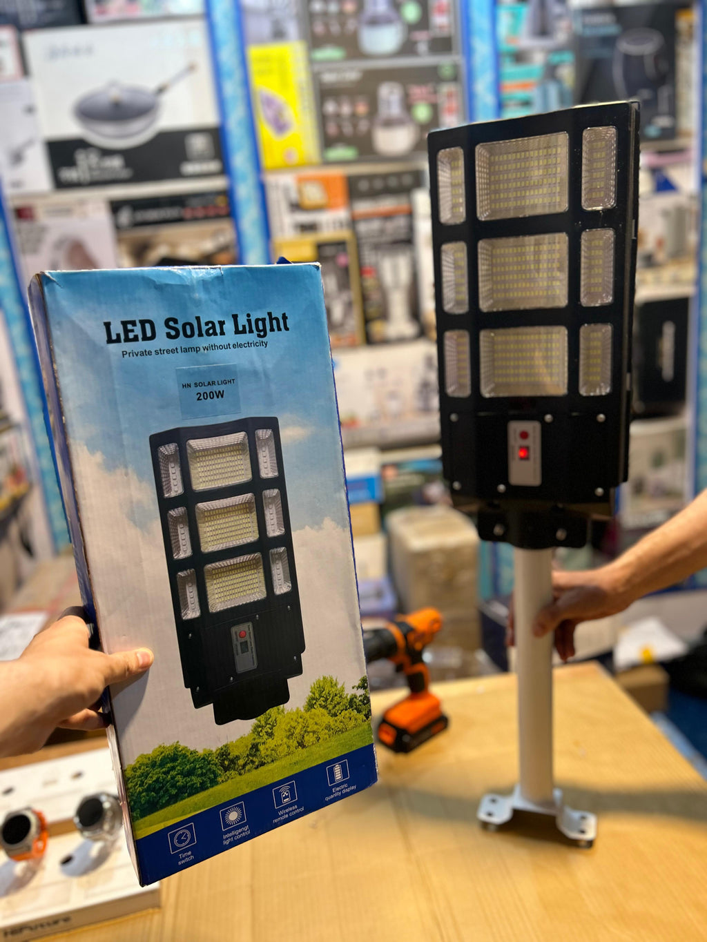 LED Solar Light – Energy Saving Outdoor Lighting 🚥