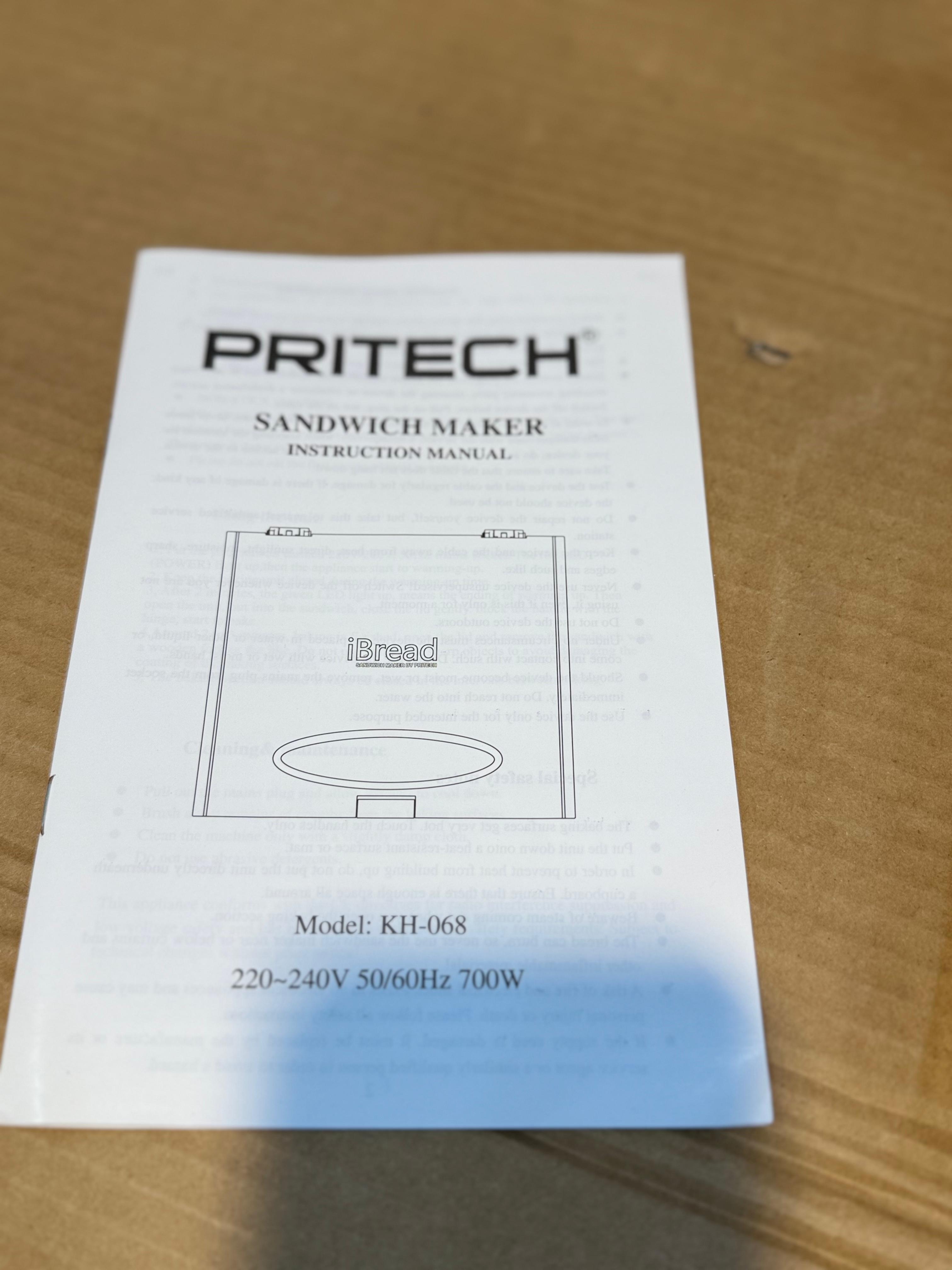 PRITECH I bread Sandwich Maker KH-068