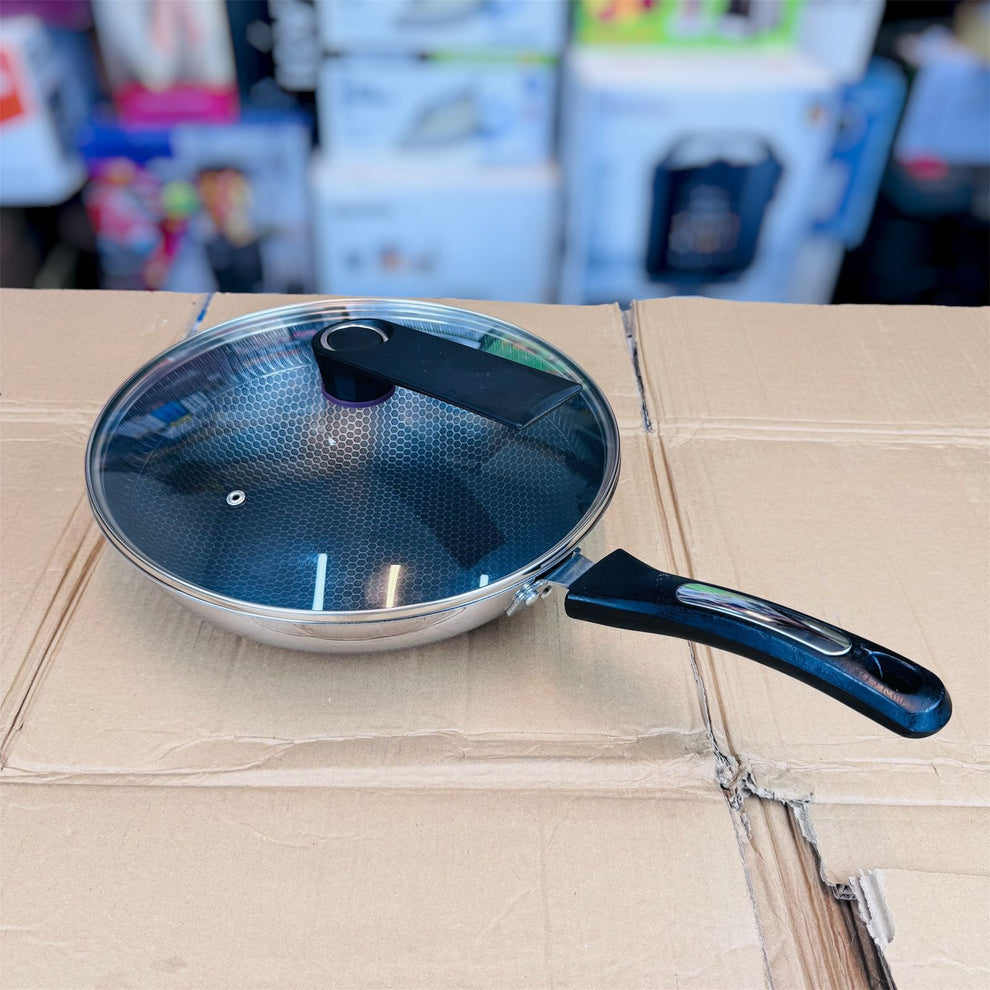 lot imported lasser coating deep fry pan 32CM