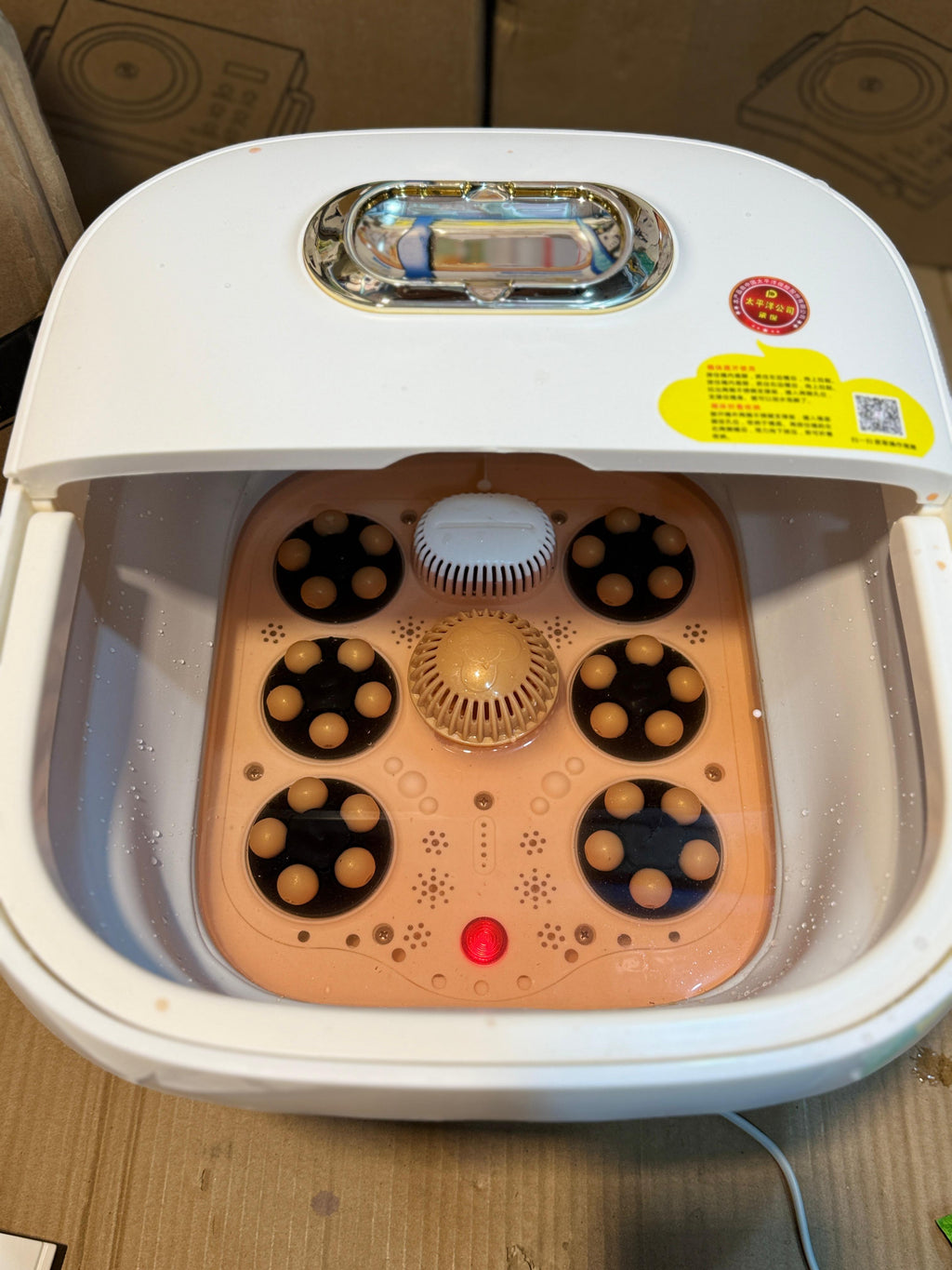 Foot Bath & Massager ZY818 | Relaxing & Soothing Spa at Home