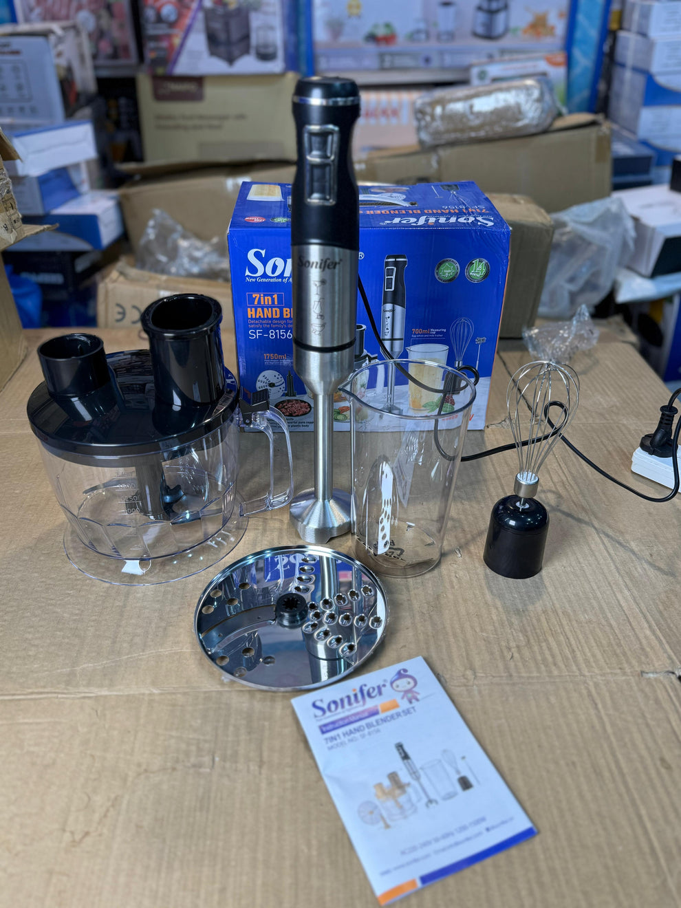 Sonifer 7in1 Hand blender set SF_8156