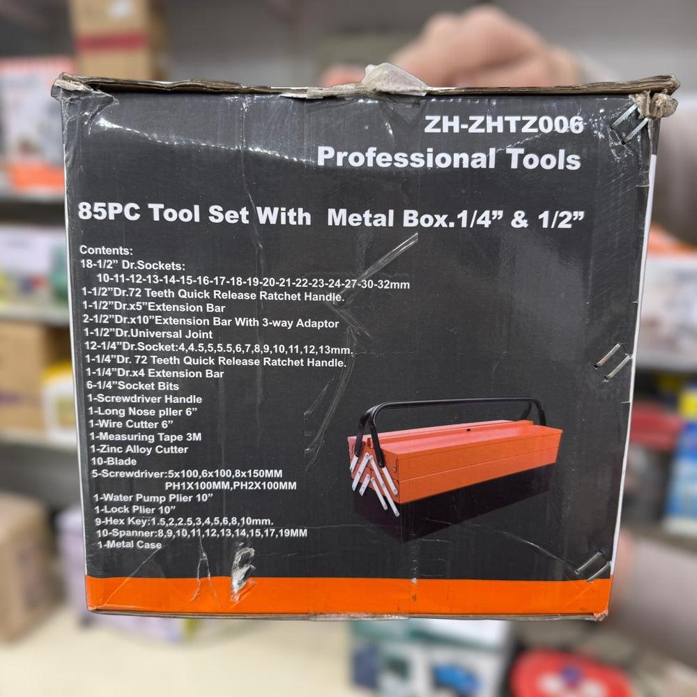 85pcs Tool Set With Metal Box
