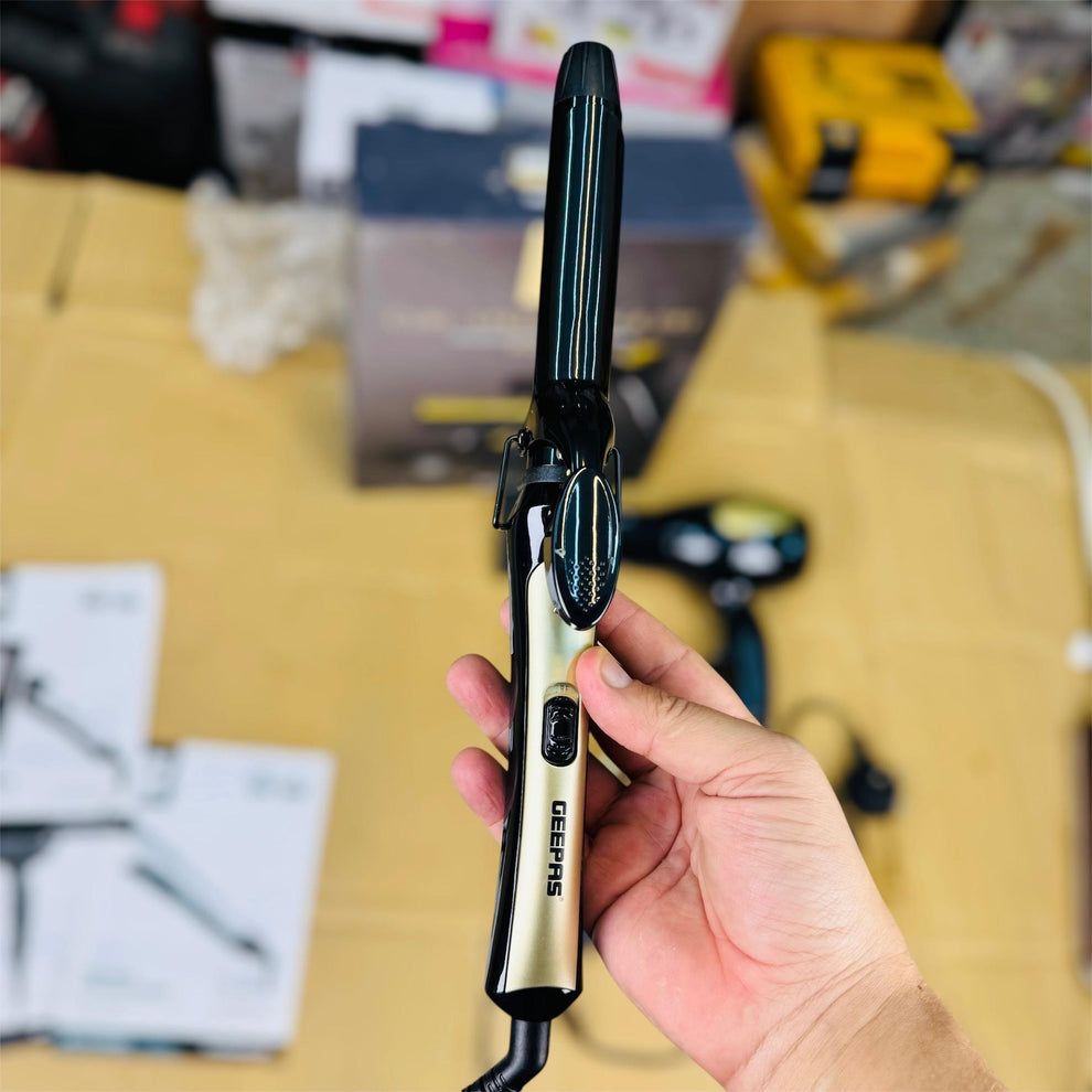 3-in-1 Hair Dryer Curler & Straightener Combo Set Styling Kit 86055