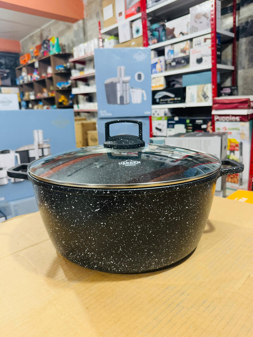 Uakeen Germany Induction Die-Cast Granite Casserole VK-20