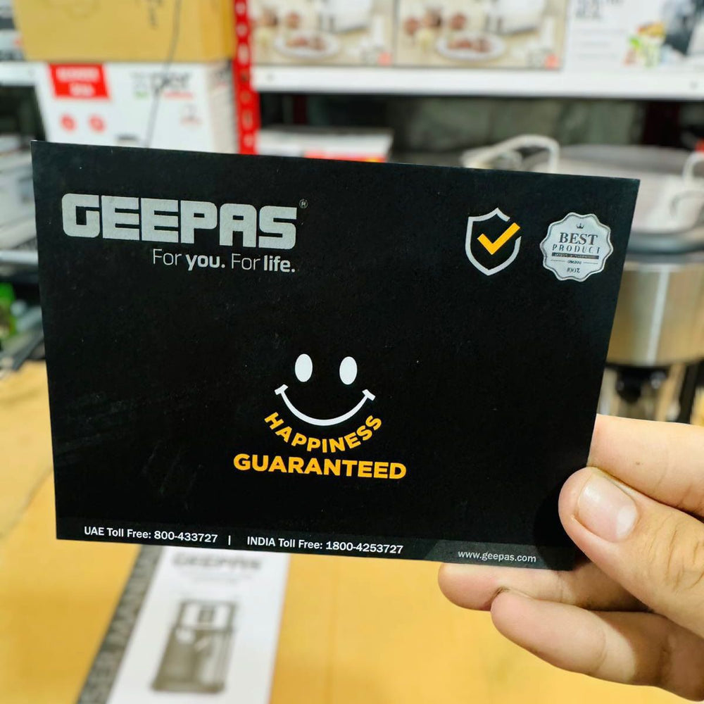 GEEPAS 1250W 3 in 1 Coffee Machine-1215