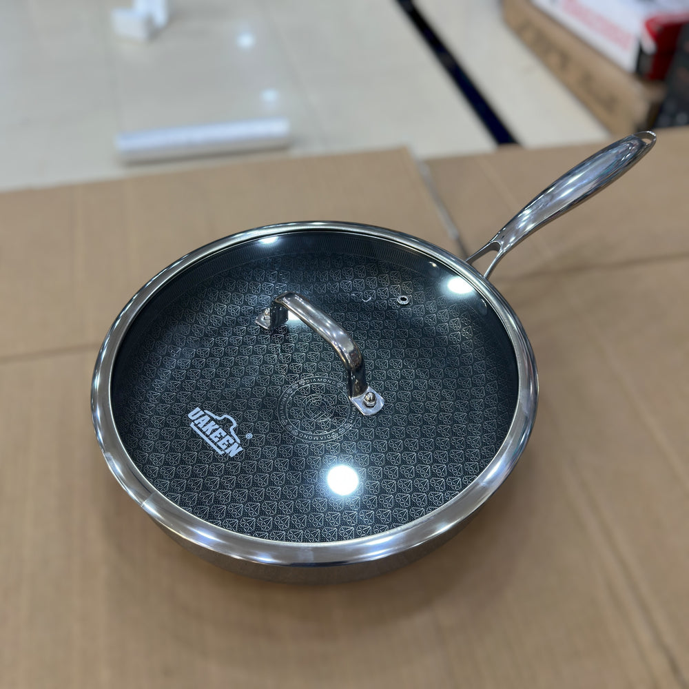 Uakeen 10pcs Triply Stainless Steel Cookware set VK-32