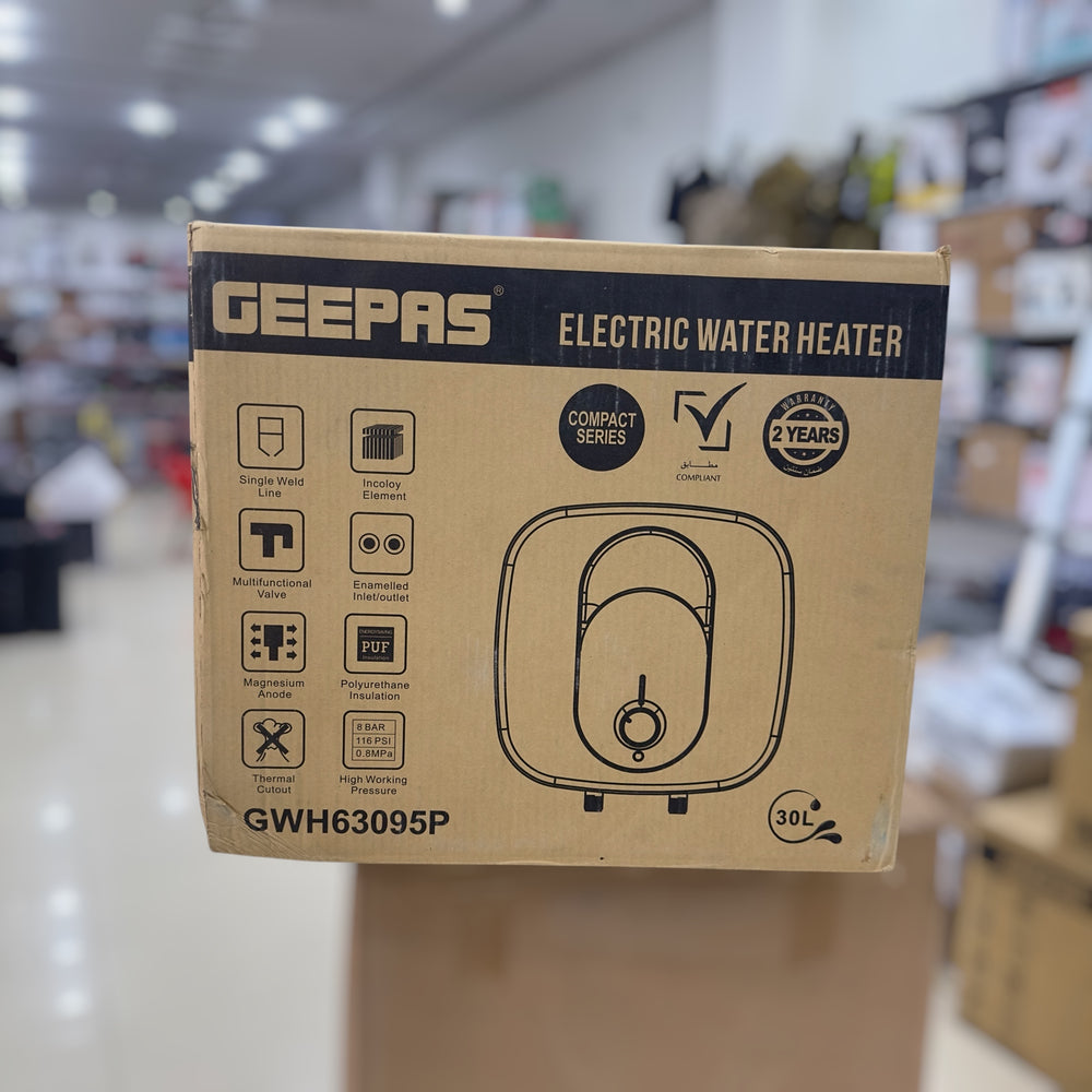 Geepas 30L Electric Water Heater 63095