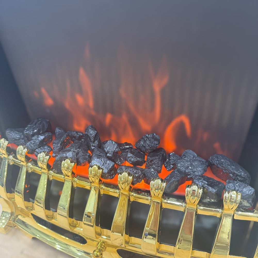 Geepas Coal Flame Effect Electric Heater 28581