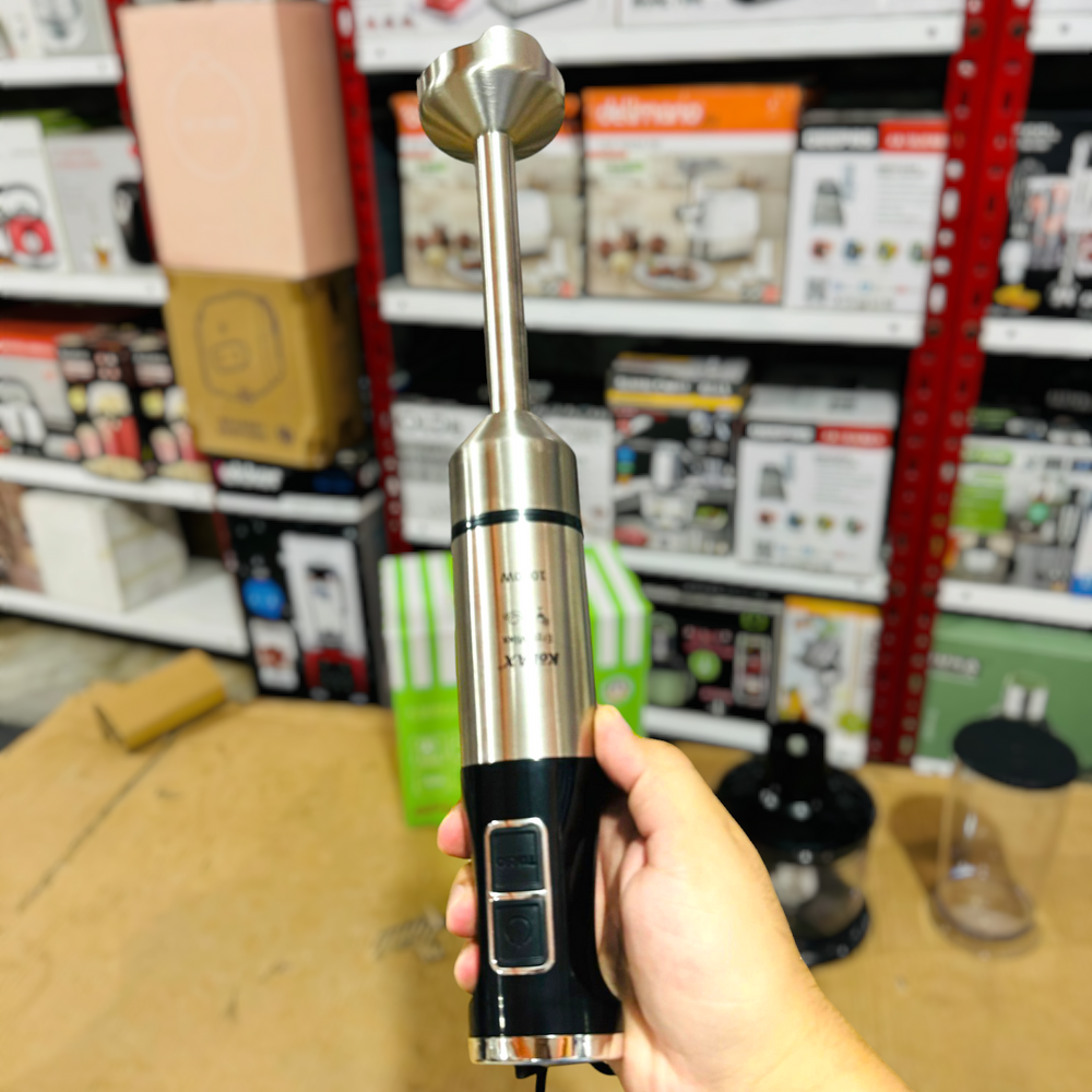 KoLAX Hand Blender Set 901619 – 4 in 1 Multifunctional Hand Blender with Chopper, Whisk & Beaker