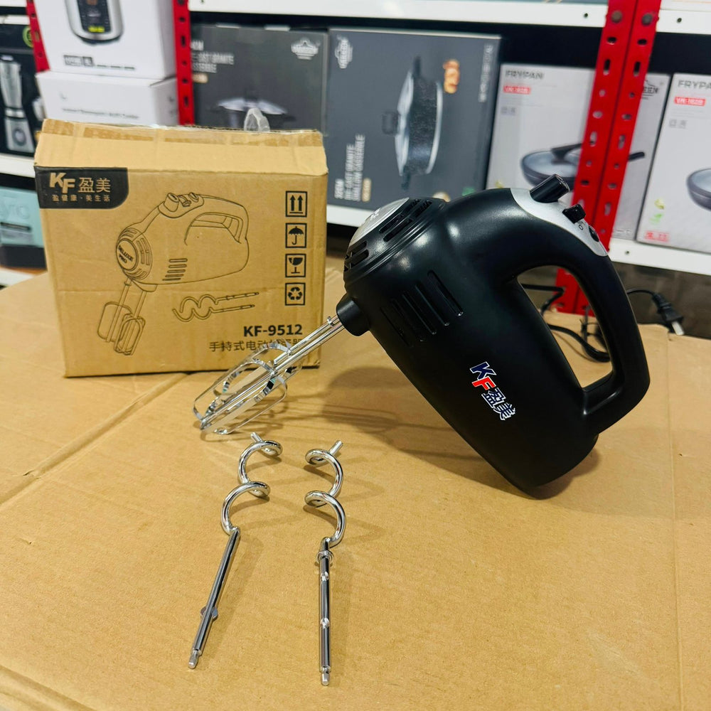 Hand Mixer 300W KF-9512 – 5 Speed Lightweight Mixer with Stainless Steel Beaters