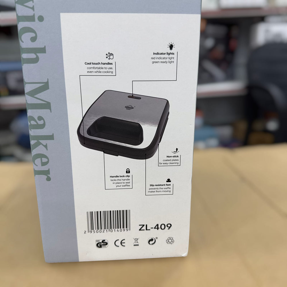 Uakeen 3-IN-1 Sandwich Maker ZL-409