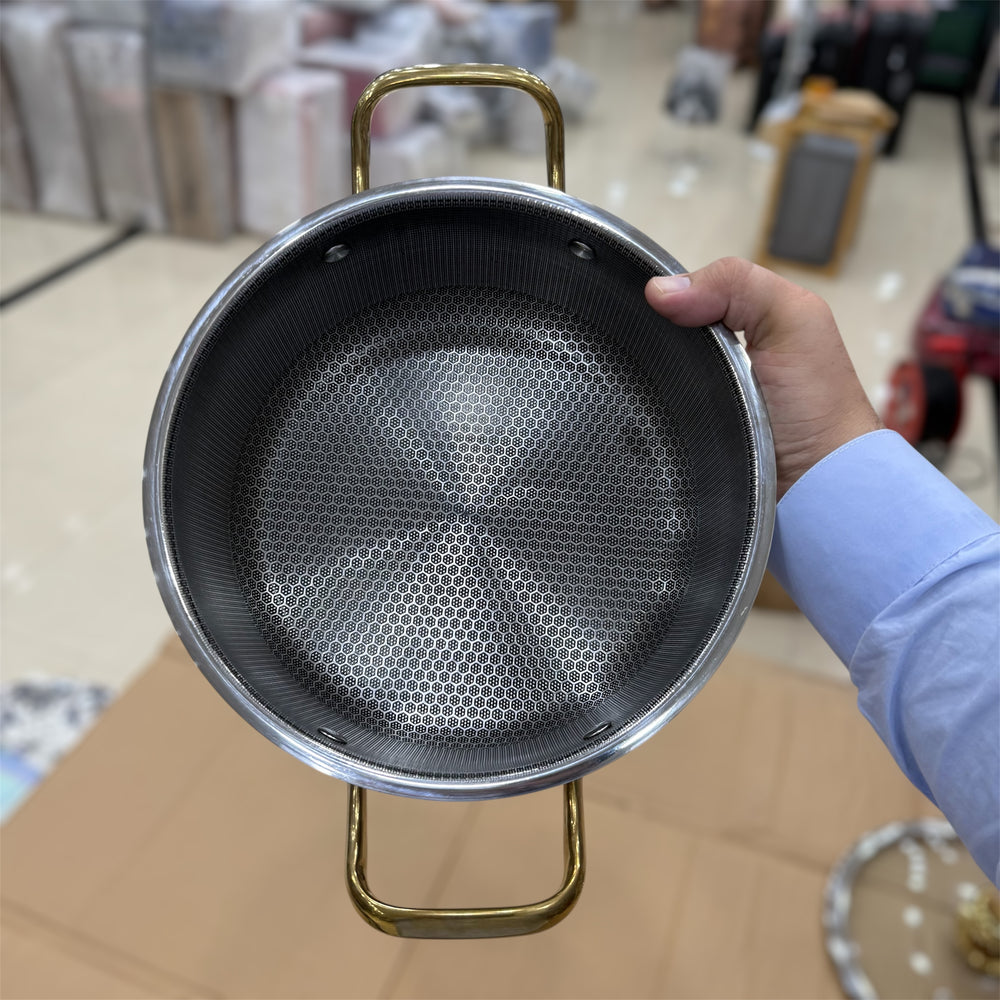 Amazon Flanek Laser HoneyComb Stainless Steel Pot 5L