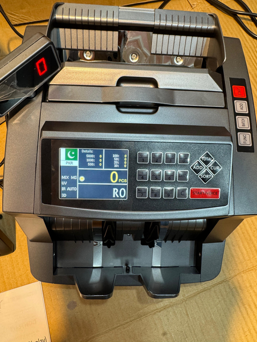 Mix Value Money Counter Machine AL-6300 | Fast & Accurate Currency Counting