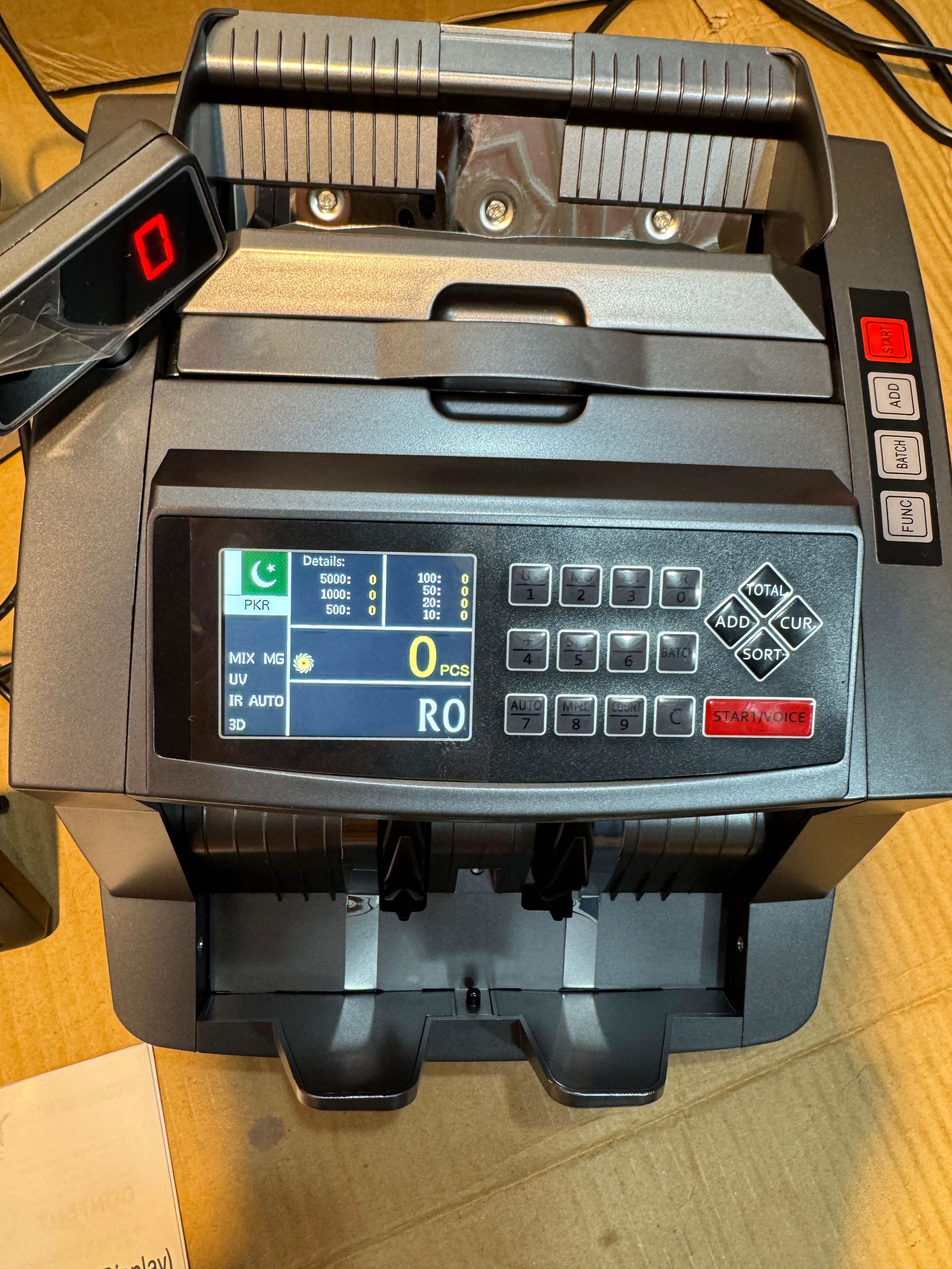 Mix Value Money Counter Machine AL-6300 | Fast & Accurate Currency Counting