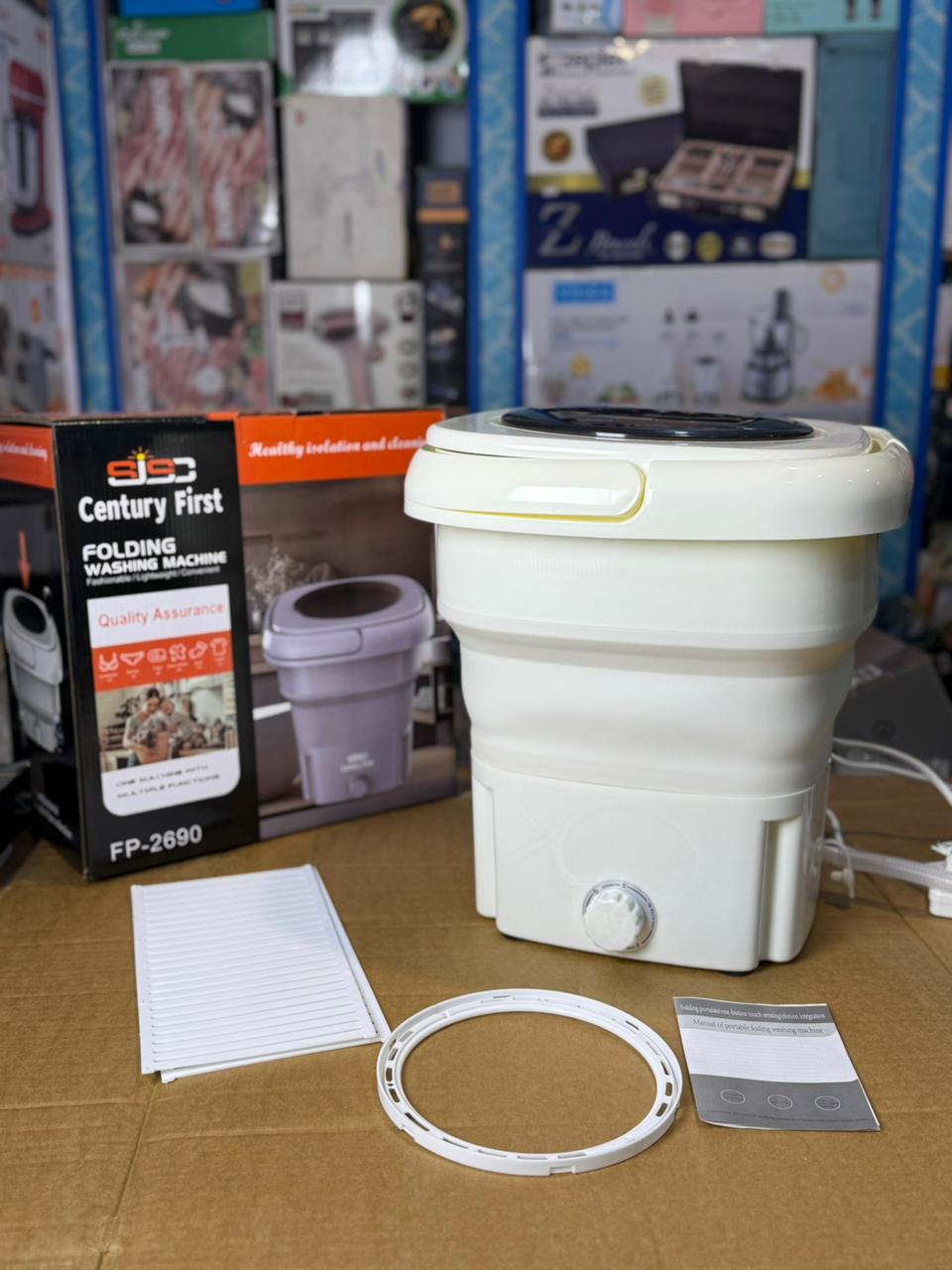 Electric folding washing machine 10L