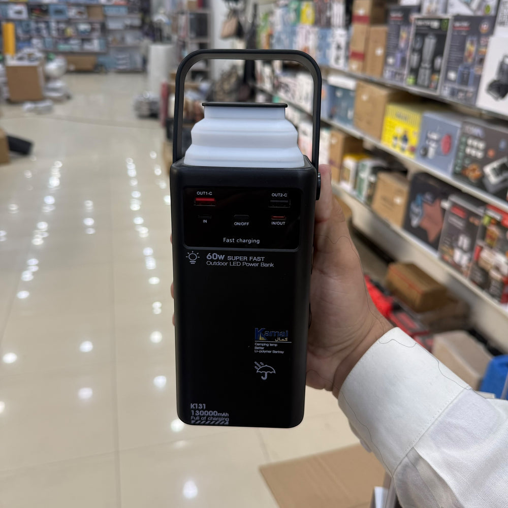Foldable LED Quick Charge Power Banks