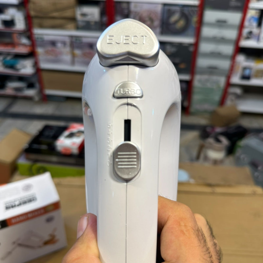 Geepas Hand Mixer GHM2002 – 5 Speed Lightweight Hand Mixer with Stainless Steel Beaters