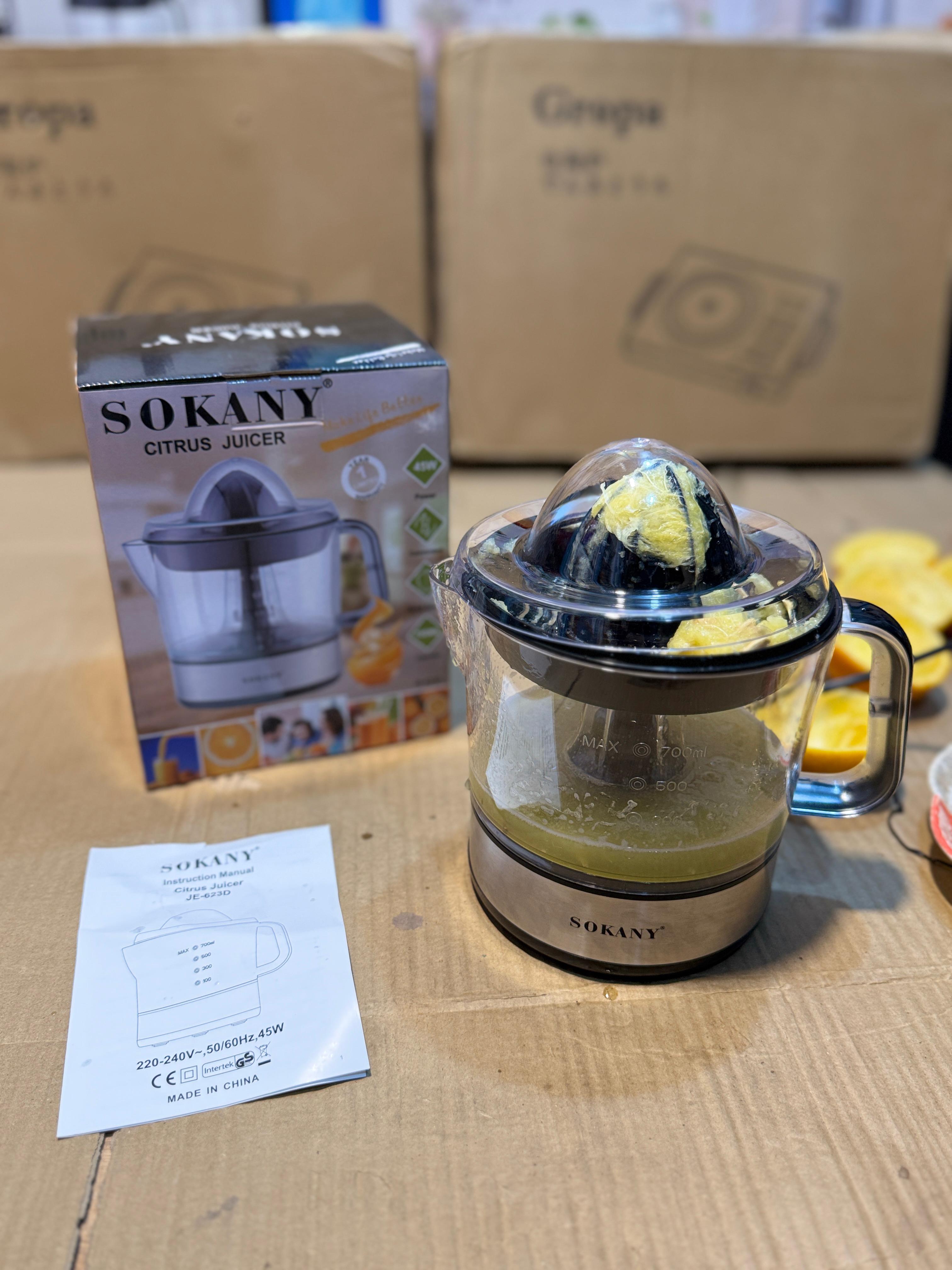 SOKANY Citrus Juicer | Fresh Juice Maker for Home & Kitchen