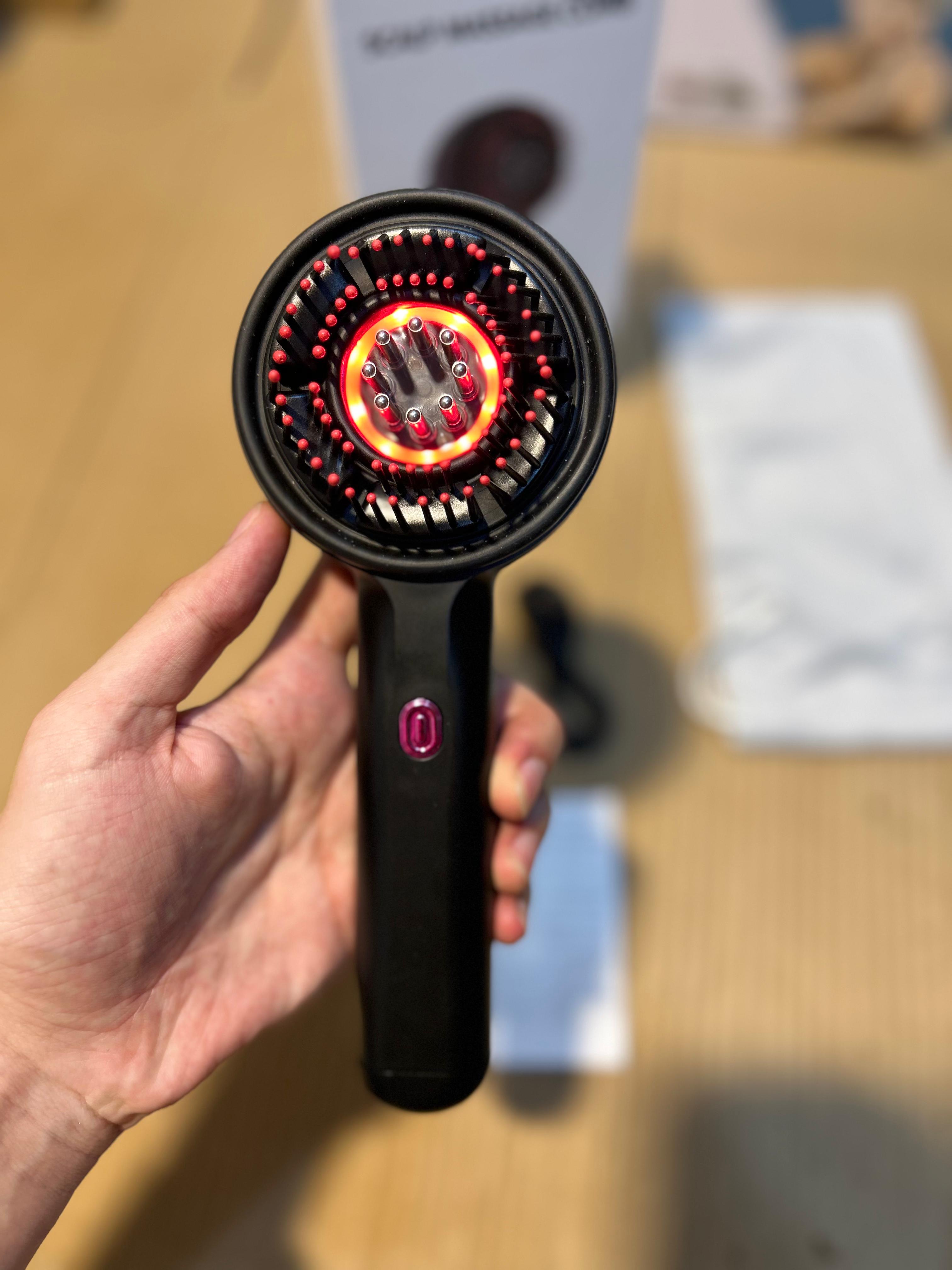 Rechargeable Scalp Massage Comb – Hair Care & Relaxation Tool