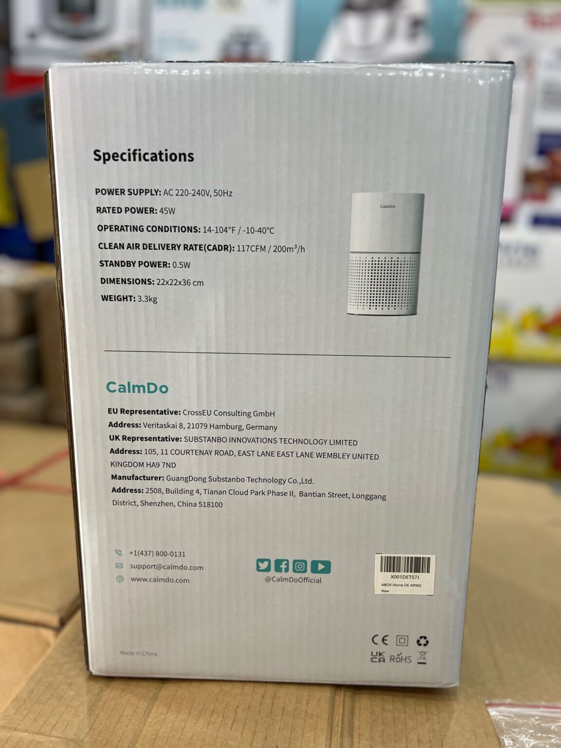 CalmDo Airpurifer