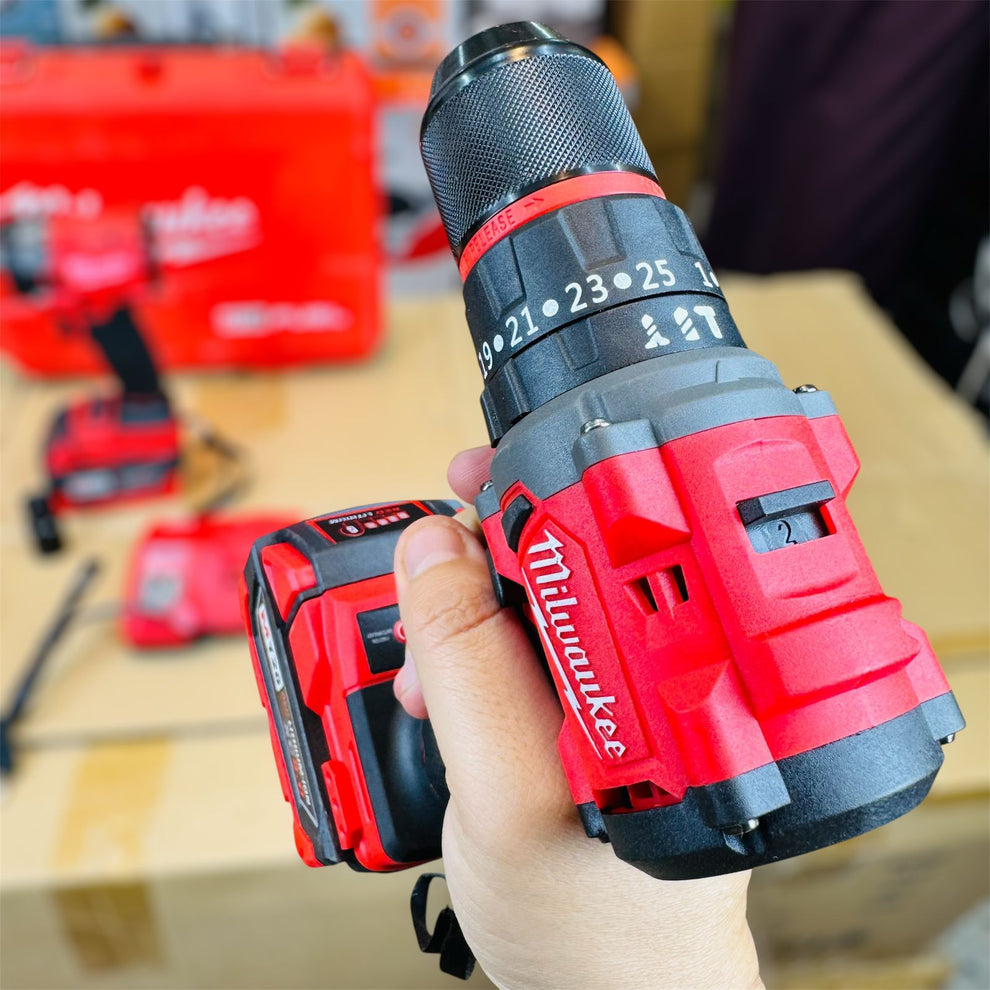milwaukee 2 in 1 drill & impact set