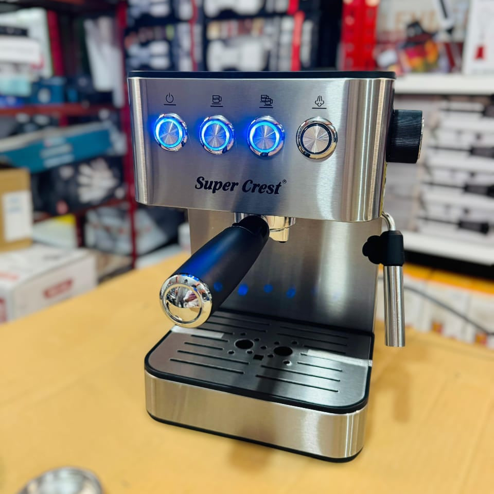 Super Crest Espresso Coffee Maker