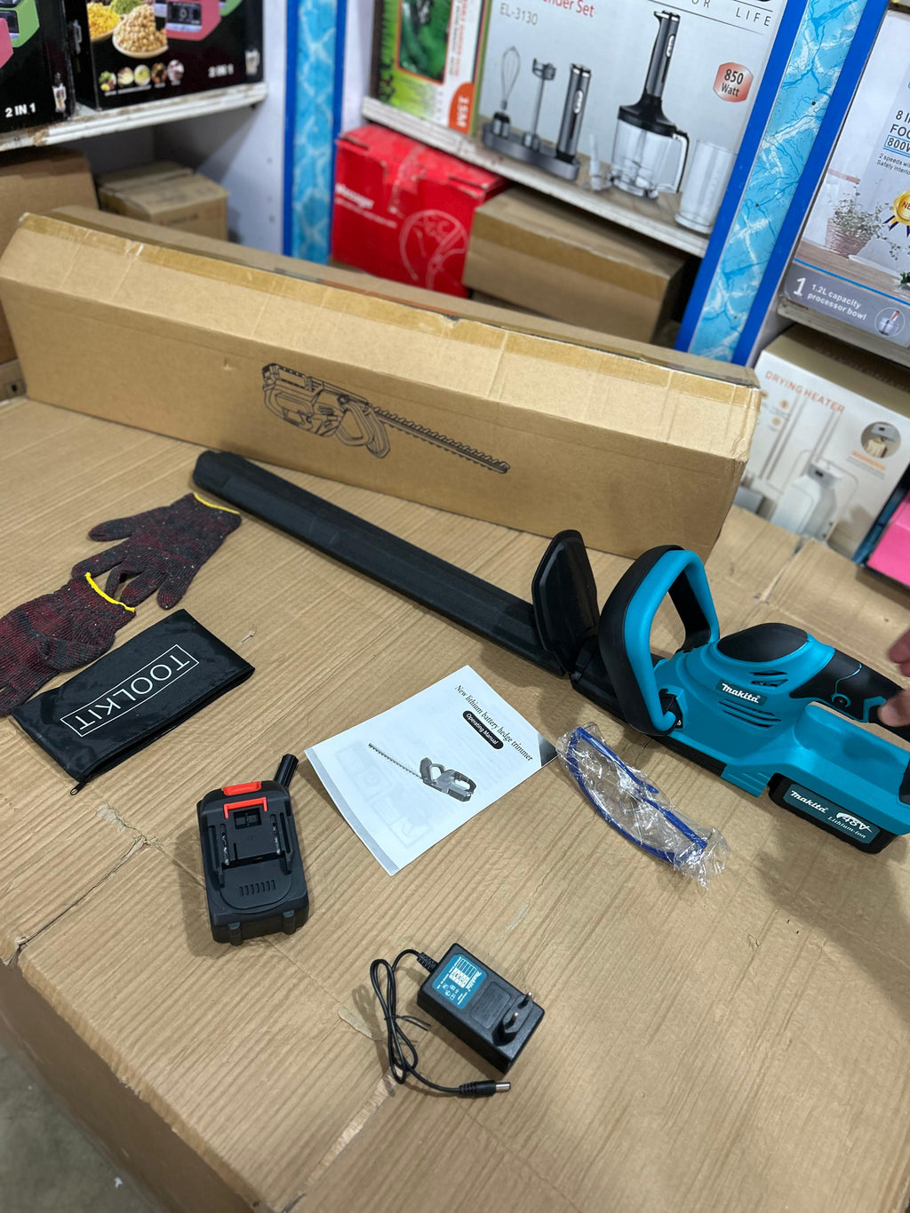 48V Hedge Trimmer – Cordless Electric Garden Cutter