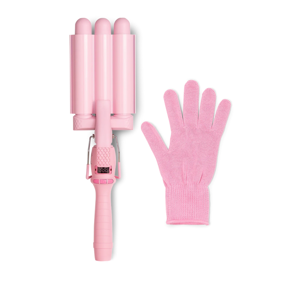 Mermaid Pro Mini Hair Waver 25mm Pink