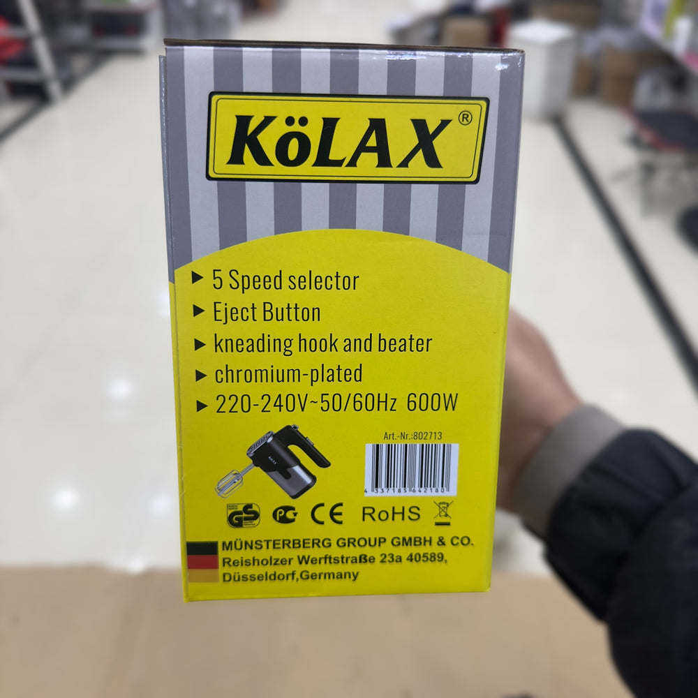 Kolax Electric Hand Mixer 802713