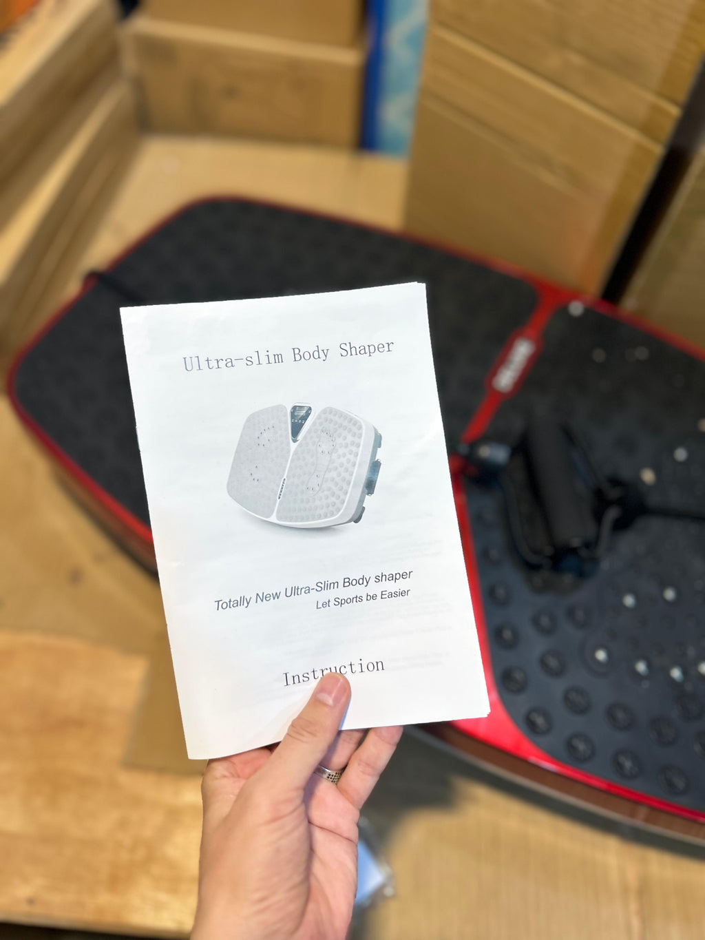 Body Vibrator Massager – 250kg Weight Support | Affordable Fitness Machine