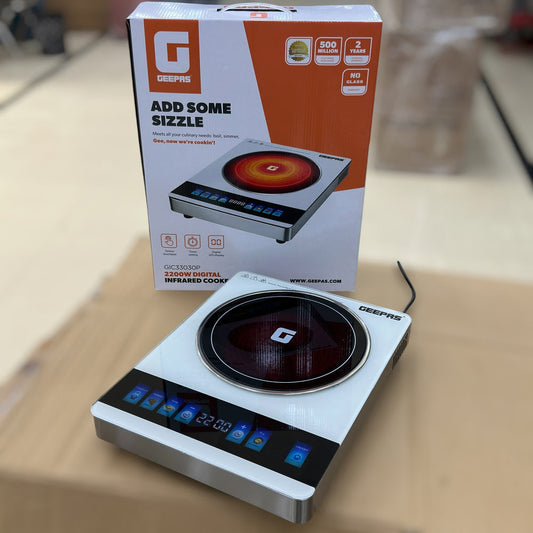 Geepas Digital Infrared Hot Plate 33030