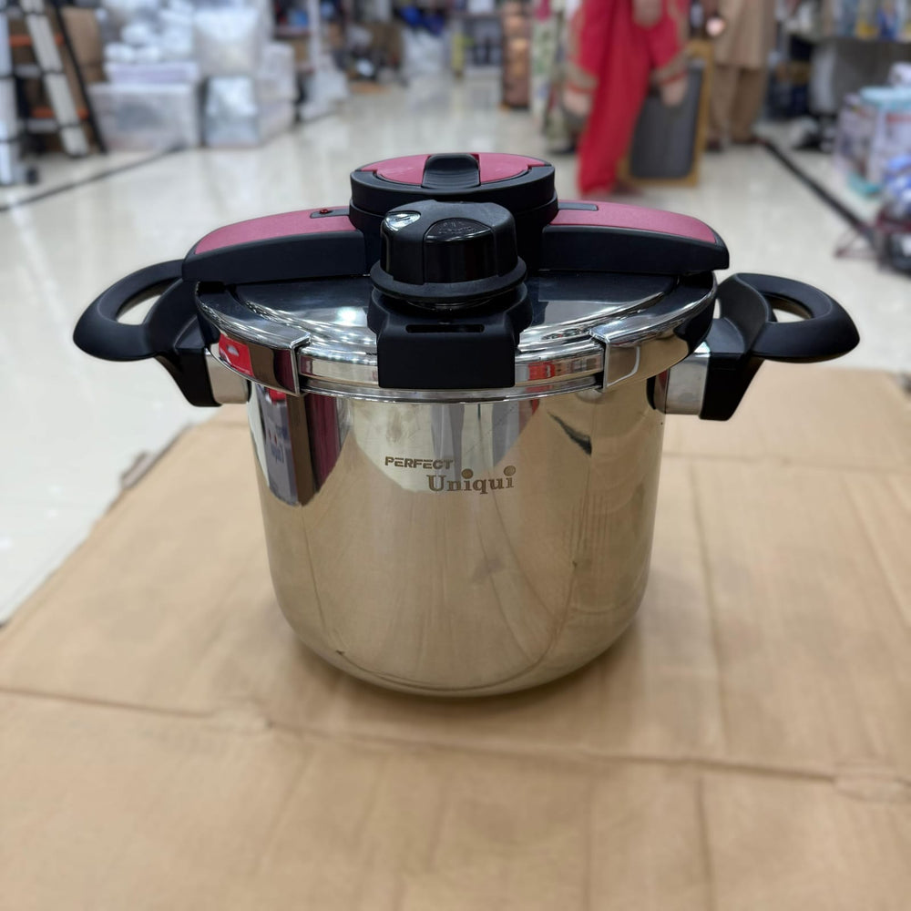 Uniqui 8pcs 5+7L Steel Pressure Cooker Set