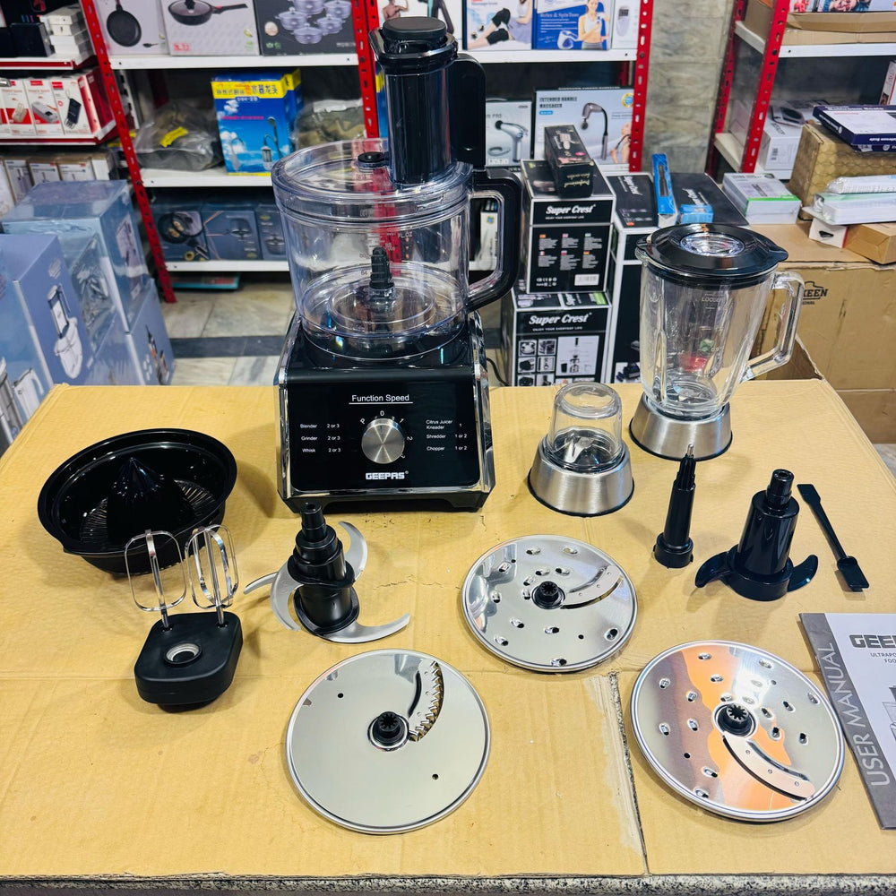 Geepas Ultrapower 9 in 1 Food Chopper Factory-46025